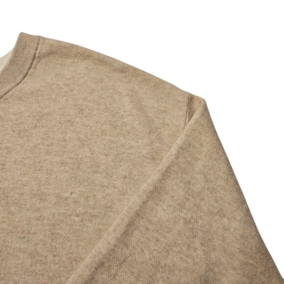 Vince Womens Cashmere Blend Sweater Knit Beige Crewneck Pullover Small S - Picture 3 of 10